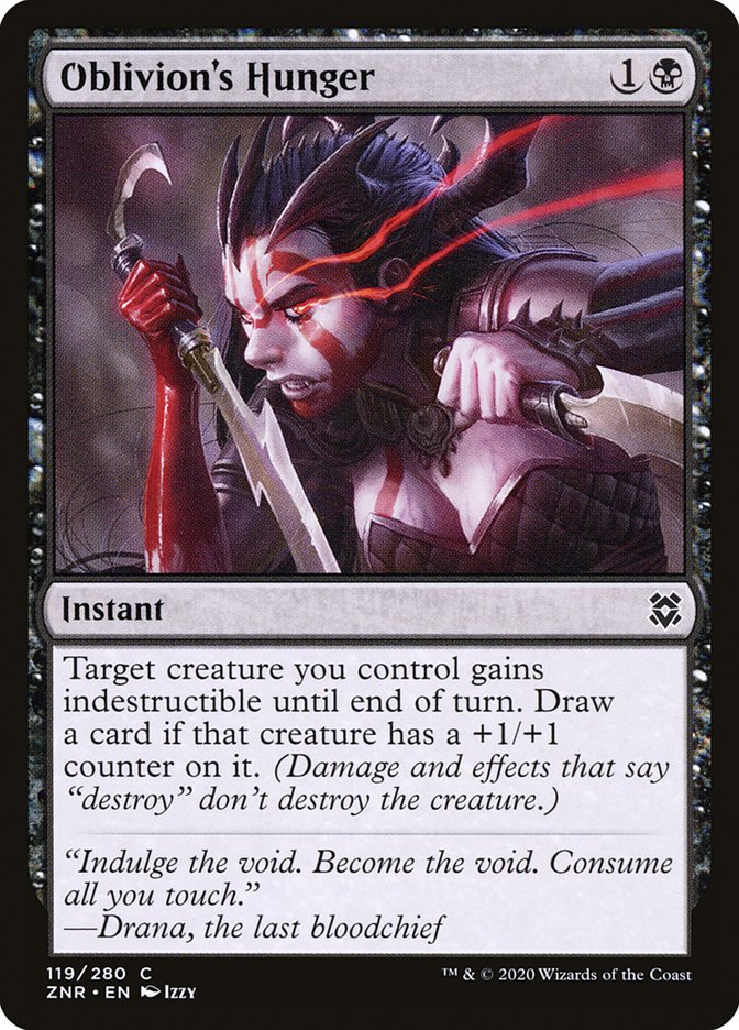 Oblivion's Hunger [Zendikar Rising] | Odin's Place