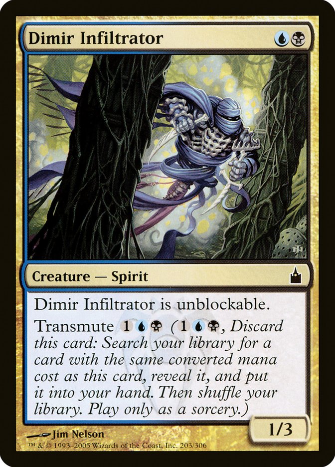 Dimir Infiltrator (203) [Ravnica: City of Guilds] | Odin's Place