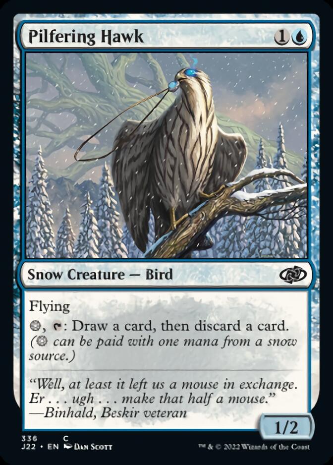 Pilfering Hawk [Jumpstart 2022] | Odin's Place
