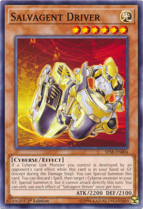 Salvagent Driver [SP18-EN004] Common | Odin's Place