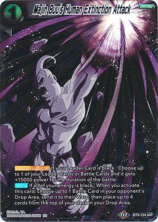 Majin Buu's Human Extinction Attack (BT9-134) [Universal Onslaught] | Odin's Place