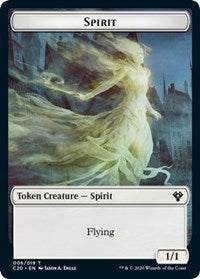 Spirit // Insect (013) Double-Sided Token [Commander 2020 Tokens] | Odin's Place