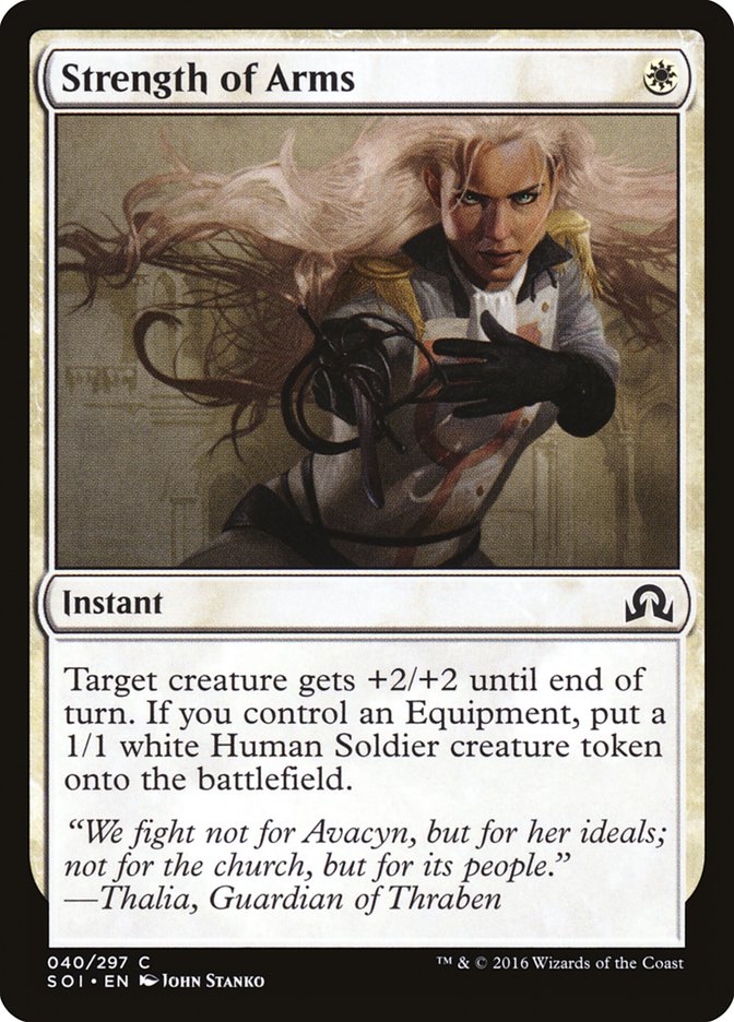Strength of Arms (40) [Shadows over Innistrad] | Odin's Place