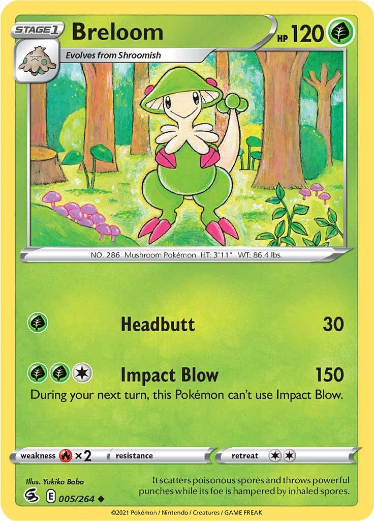 Breloom (005/264) [Sword & Shield: Fusion Strike] | Odin's Place