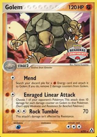 Golem (6/92) (Regional Championship Promo) [EX: Legend Maker] | Odin's Place