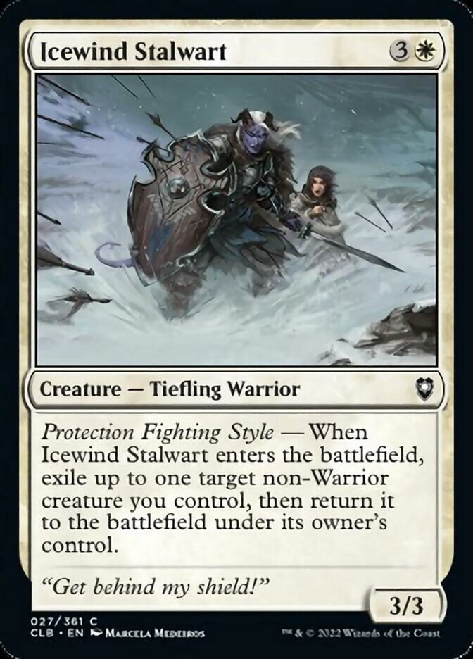 Icewind Stalwart [Commander Legends: Battle for Baldur's Gate] | Odin's Place