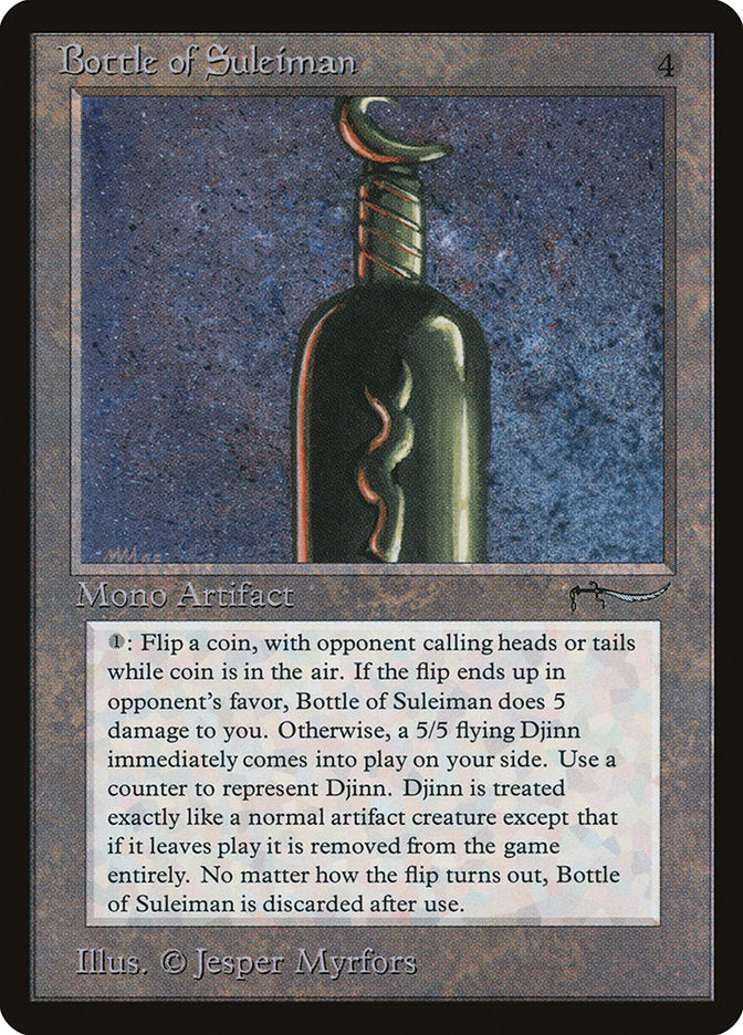 Bottle of Suleiman (58) [Arabian Nights] | Odin's Place