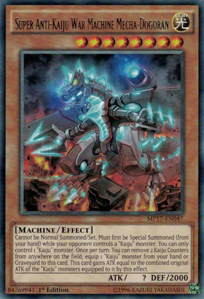 Super Anti-Kaiju War Machine Mecha-Dogoran [MP17-EN047] Rare | Odin's Place