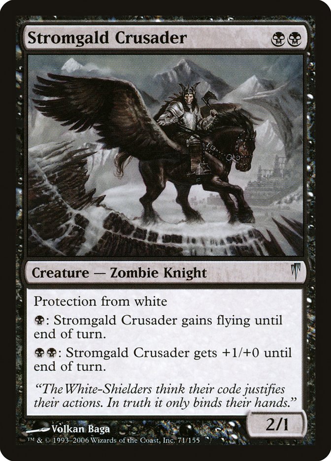 Stromgald Crusader (71) [Coldsnap] | Odin's Place
