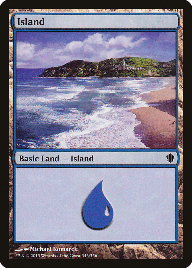 Island (343) [Commander 2013] | Odin's Place