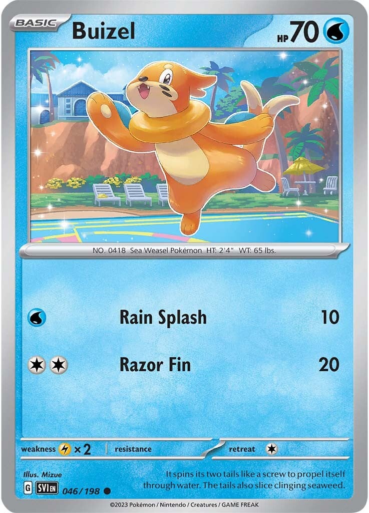 Buizel (046/198) [Scarlet & Violet: Base Set] | Odin's Place