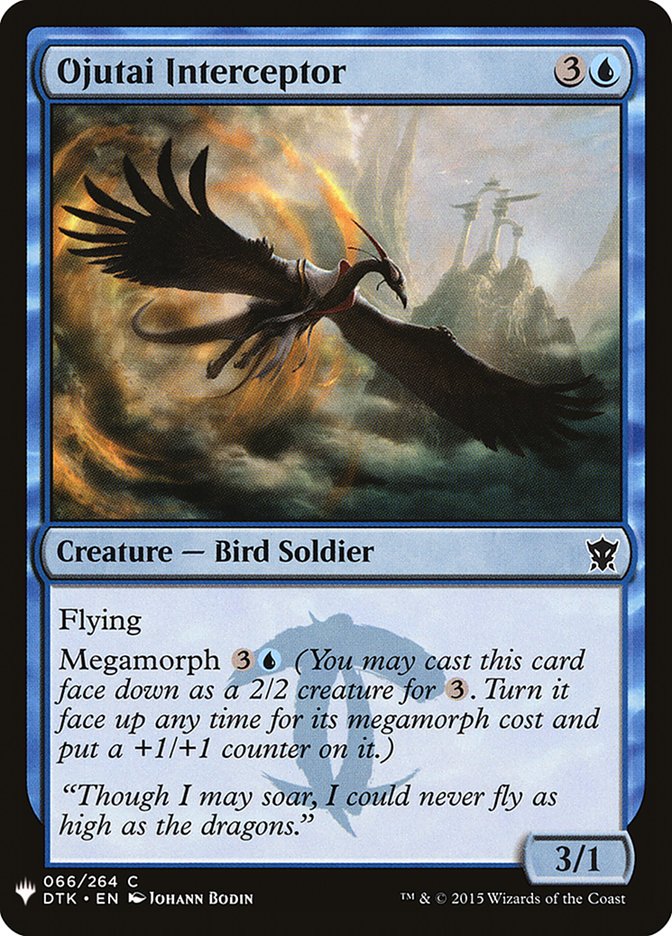 Ojutai Interceptor [Mystery Booster] | Odin's Place