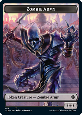Zombie Army Double-Sided Token [Starter Commander Decks] | Odin's Place