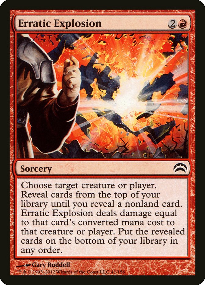 Erratic Explosion (41) [Planechase 2012] | Odin's Place