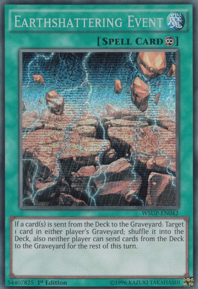 Earthshattering Event [WSUP-EN042] Secret Rare | Odin's Place
