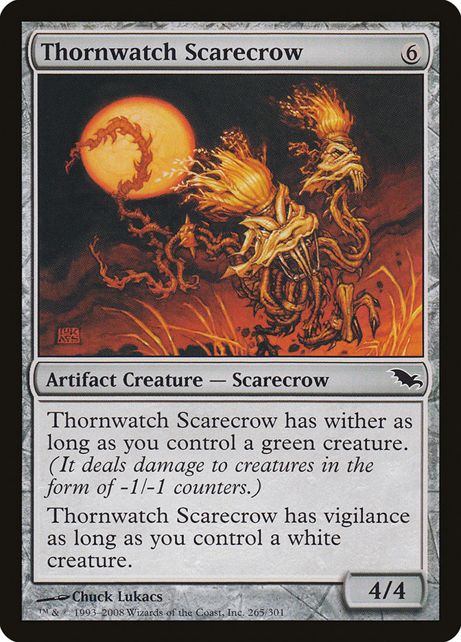 Thornwatch Scarecrow (265) [Shadowmoor] | Odin's Place