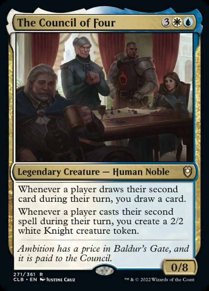 The Council of Four [Commander Legends: Battle for Baldur's Gate] | Odin's Place