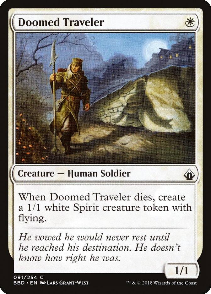 Doomed Traveler (91) [Battlebond] | Odin's Place