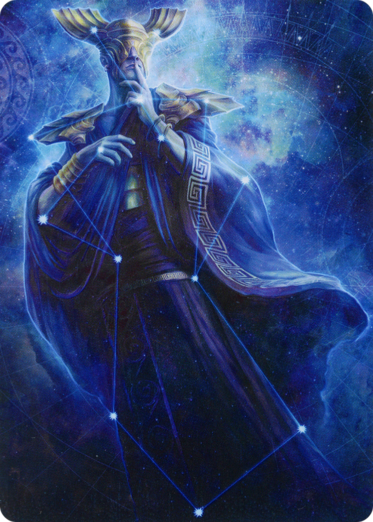 Atris, Oracle of Half-Truths Art Card [March of the Machine Art Series] | Odin's Place