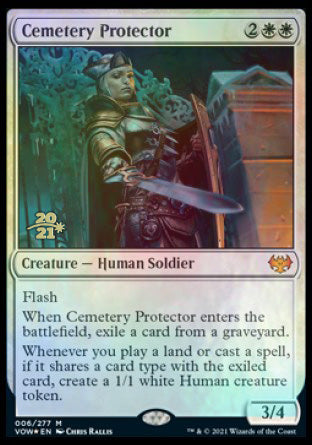 Cemetery Protector [Innistrad: Crimson Vow Prerelease Promos] | Odin's Place