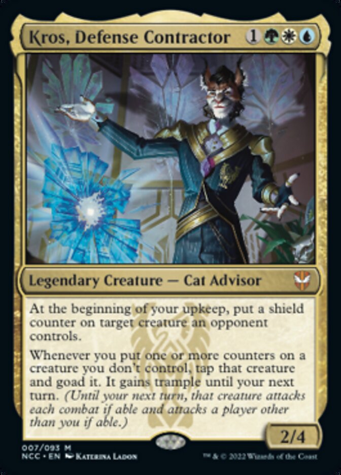 Kros, Defense Contractor [Streets of New Capenna Commander] | Odin's Place
