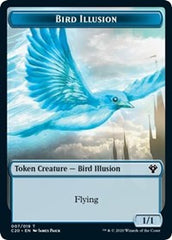 Bird Illusion // Beast (011) Double-Sided Token [Commander 2020 Tokens] | Odin's Place