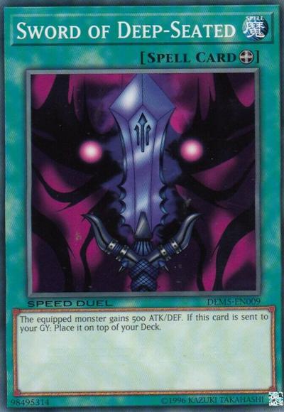 Sword of Deep-Seated [DEM5-EN009] Common | Odin's Place