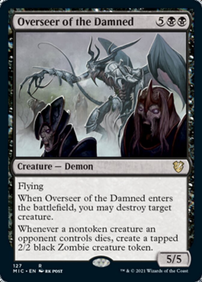 Overseer of the Damned [Innistrad: Midnight Hunt Commander] | Odin's Place