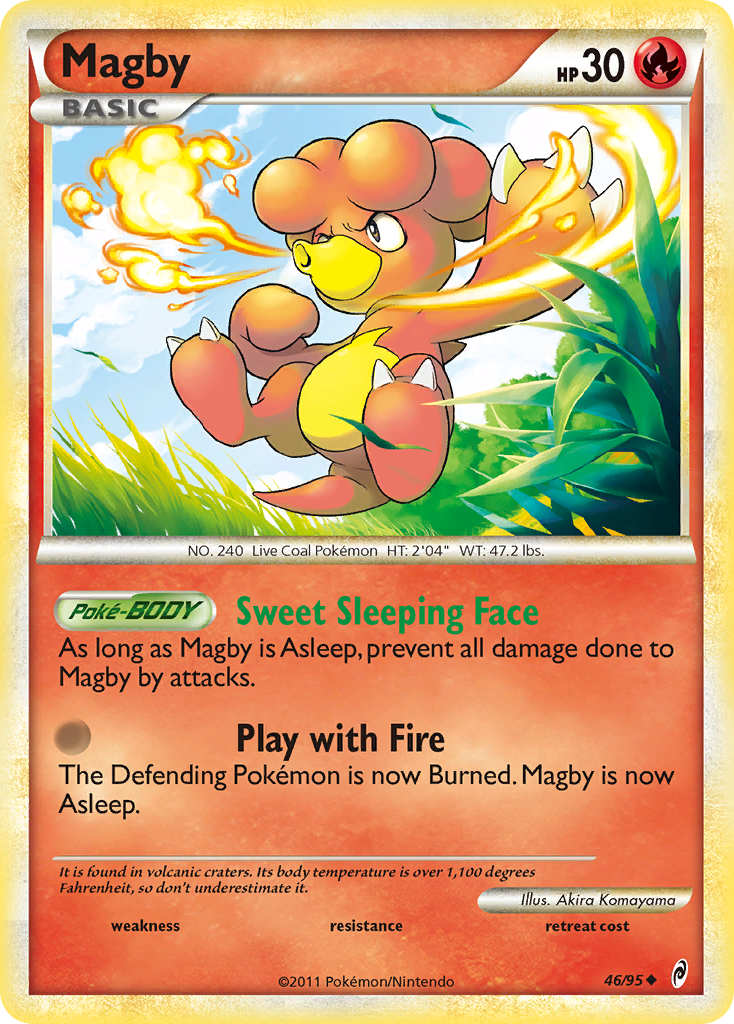 Magby (46/95) [HeartGold & SoulSilver: Call of Legends] | Odin's Place