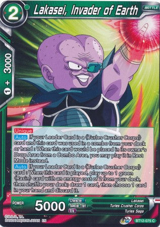 Lakasei, Invader of Earth (BT12-075) [Vicious Rejuvenation] | Odin's Place