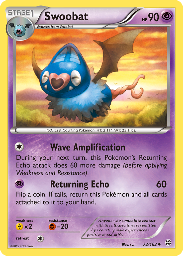 Swoobat (72/162) [XY: BREAKthrough] | Odin's Place