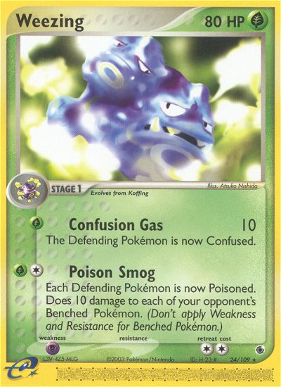 Weezing (24/109) [EX: Ruby & Sapphire] | Odin's Place