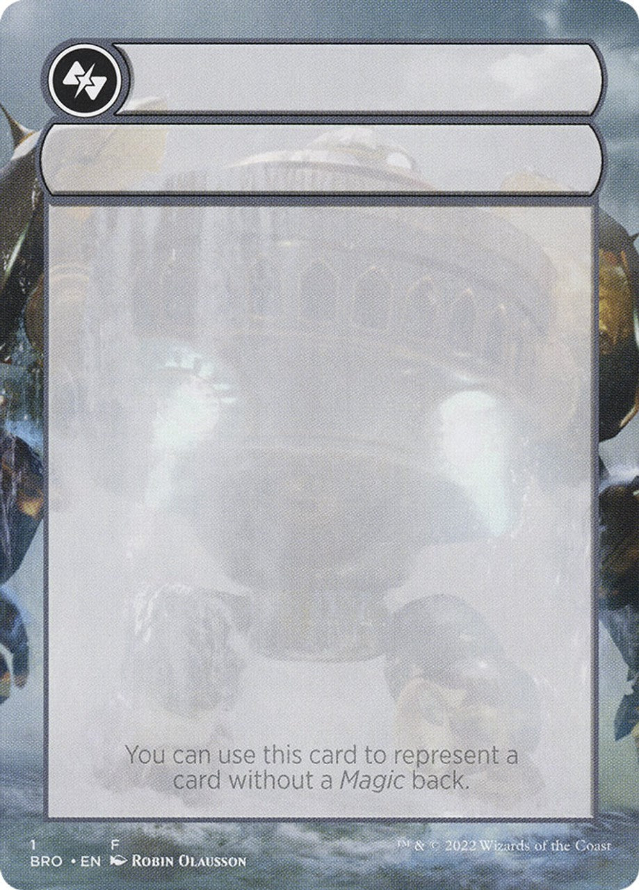 Helper Card [The Brothers' War Tokens] | Odin's Place