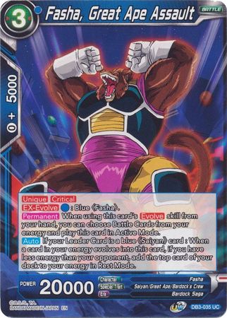 Fasha, Great Ape Assault (DB3-035) [Giant Force] | Odin's Place