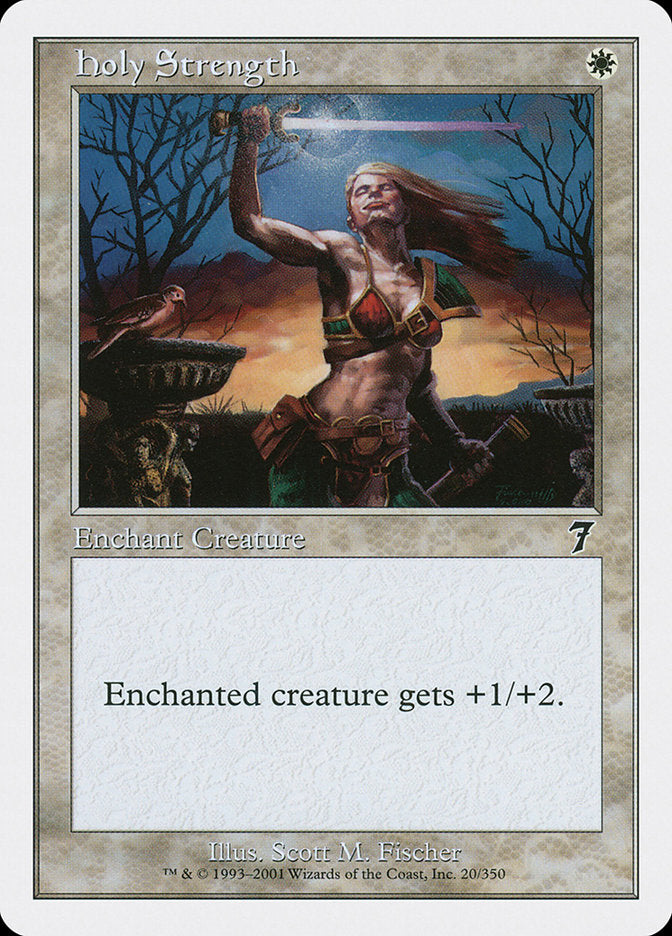 Holy Strength (20) [Seventh Edition] | Odin's Place