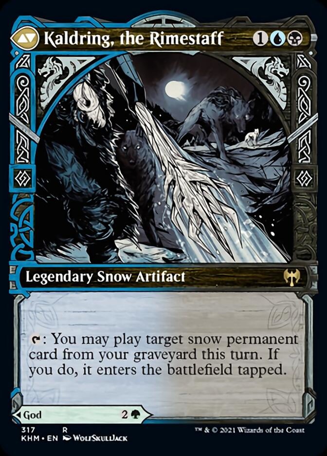 Jorn, God of Winter // Kaldring, the Rimestaff (Showcase) [Kaldheim] | Odin's Place