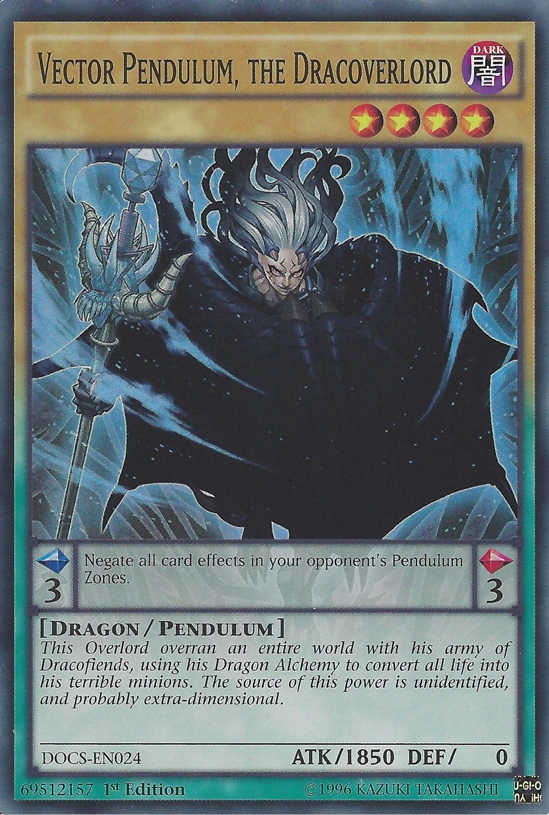 Vector Pendulum, the Dracoverlord [DOCS-EN024] Super Rare | Odin's Place
