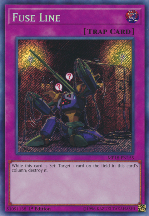 Fuse Line [MP18-EN155] Secret Rare | Odin's Place