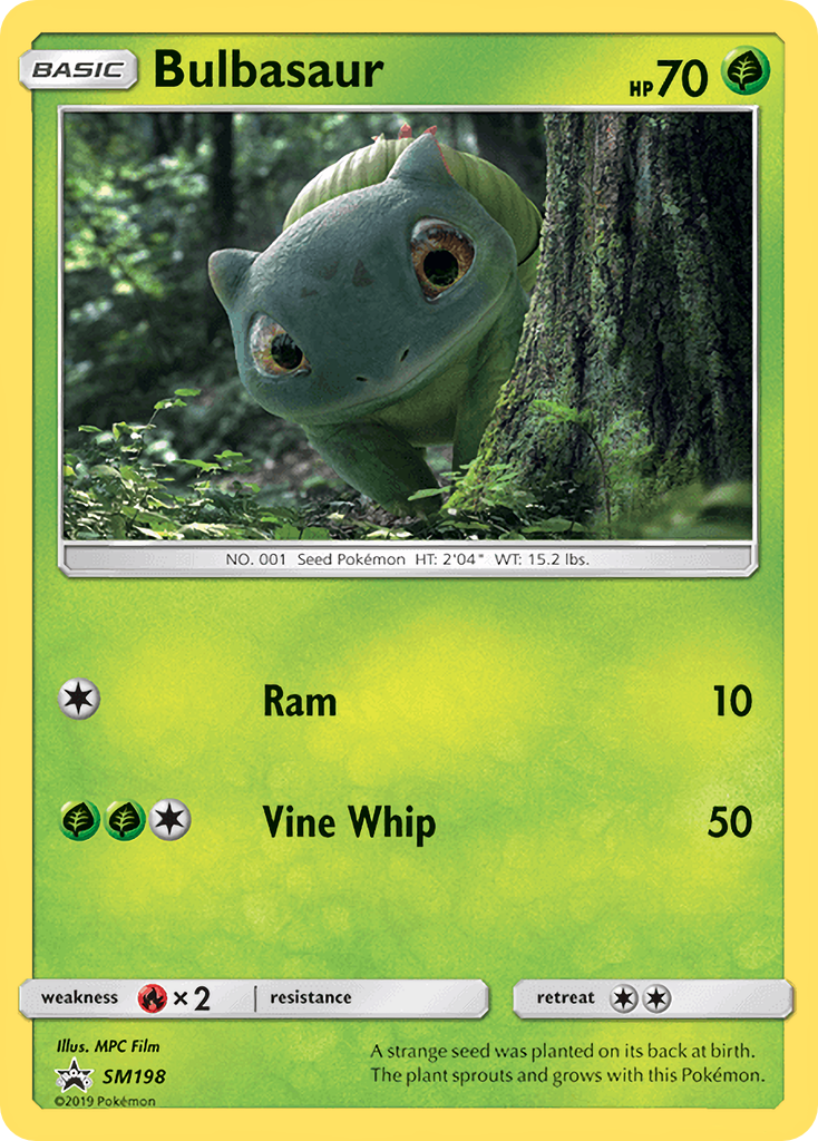 Bulbasaur (SM198) [Sun & Moon: Black Star Promos] | Odin's Place