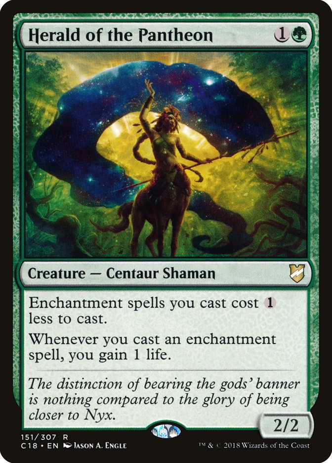 Herald of the Pantheon (151) [Commander 2018] | Odin's Place