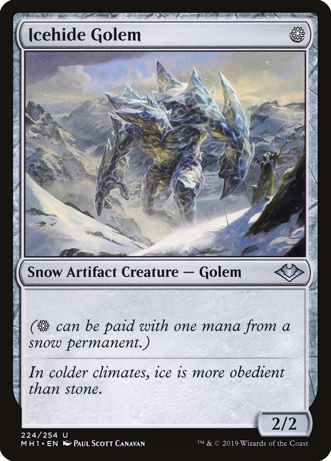 Icehide Golem (224) [Modern Horizons] | Odin's Place