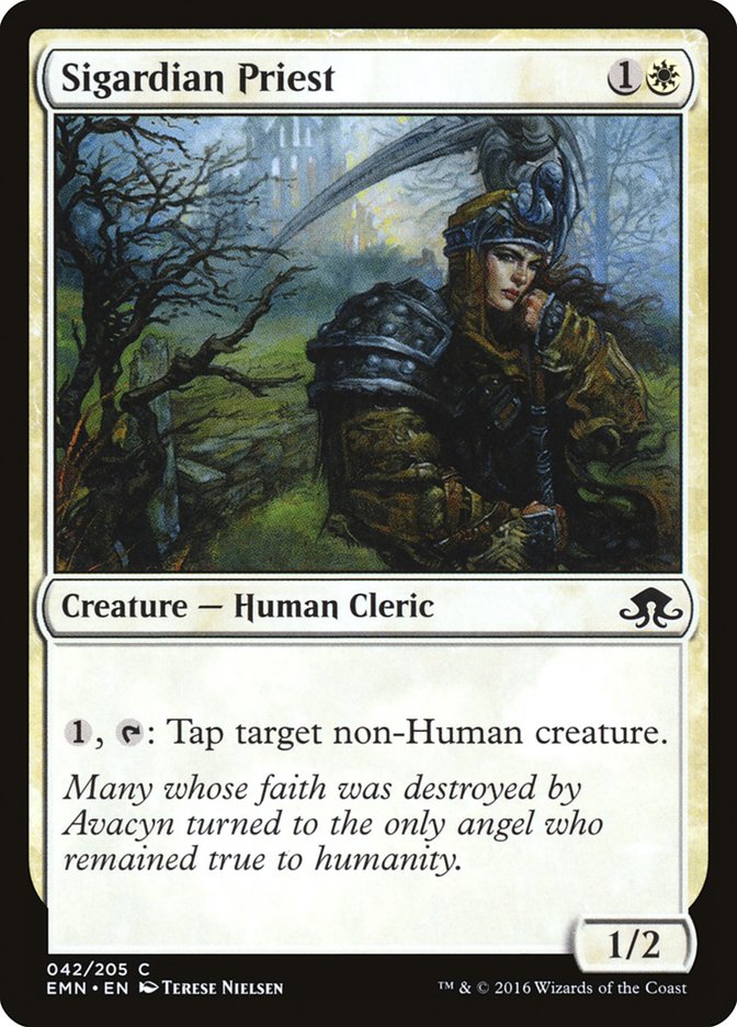 Sigardian Priest (42) [Eldritch Moon] | Odin's Place