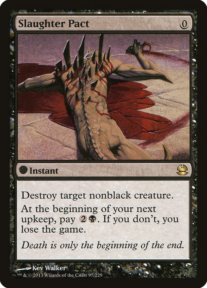 Slaughter Pact (97) [Modern Masters] | Odin's Place