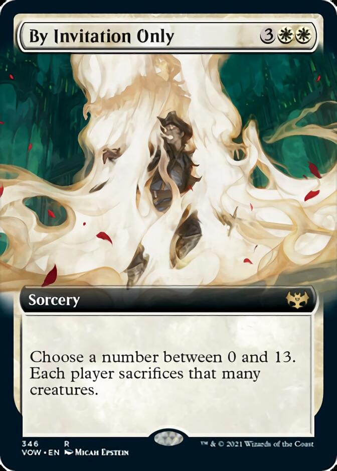 By Invitation Only (Extended Art) [Innistrad: Crimson Vow] | Odin's Place