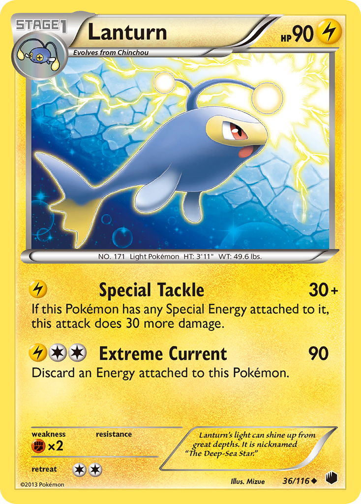 Lanturn (36/116) [Black & White: Plasma Freeze] | Odin's Place