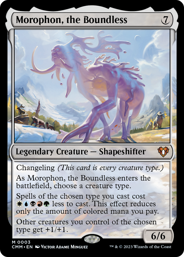 Morophon, the Boundless [Commander Masters] | Odin's Place