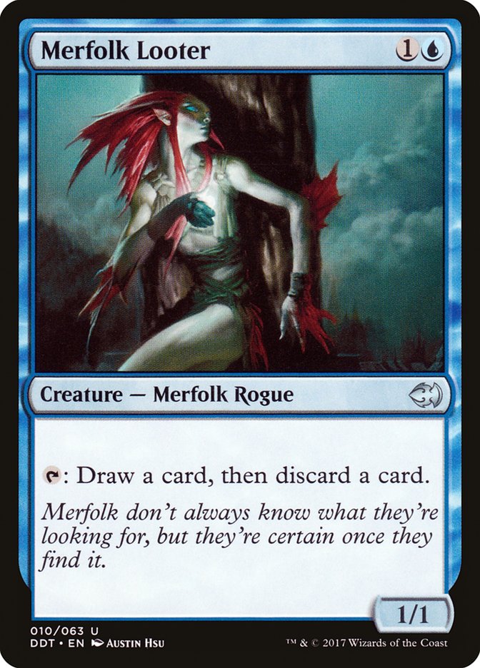 Merfolk Looter (10) [Duel Decks: Merfolk vs. Goblins] | Odin's Place