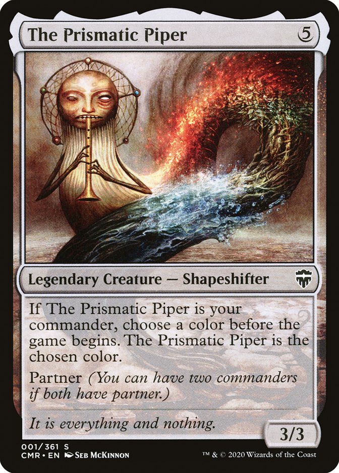 The Prismatic Piper [Commander Legends] | Odin's Place