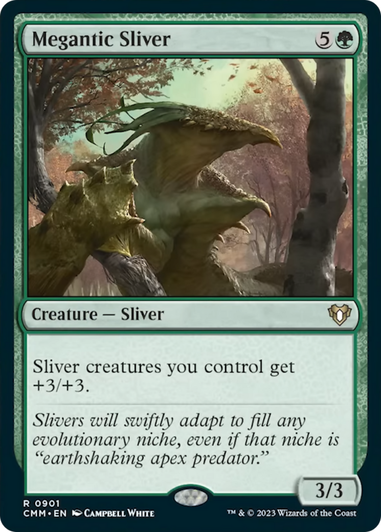 Megantic Sliver [Commander Masters] | Odin's Place