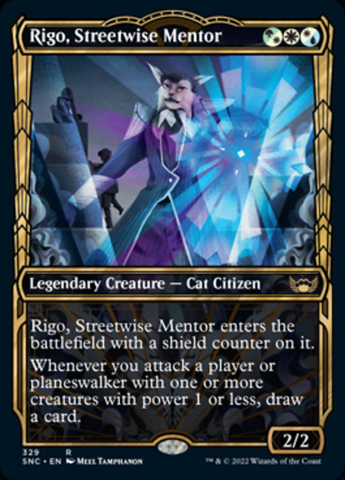 Rigo, Streetwise Mentor (Showcase Golden Age) [Streets of New Capenna] | Odin's Place